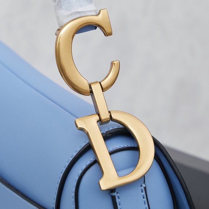 Сумка кожаная женская Dior Saddle 24 см фото 3