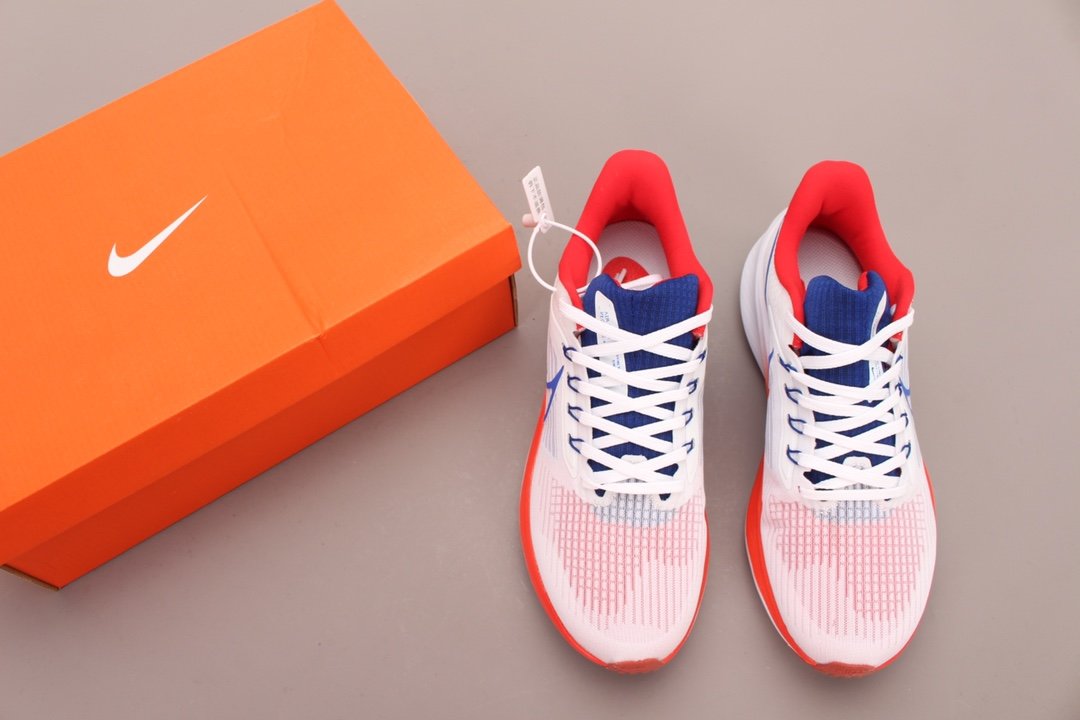 Кроссовки Air Zoom Pegasus 39 White University Red Royal Blue DQ7885-100 фото 9