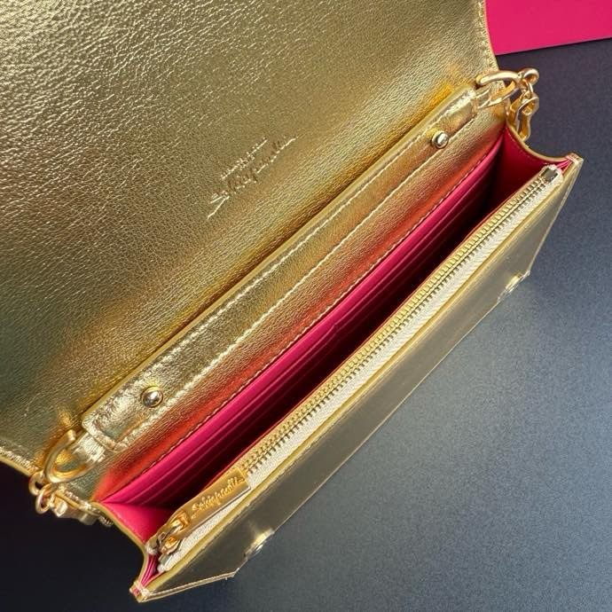 Клатч кожаный женский 19 см фото 4