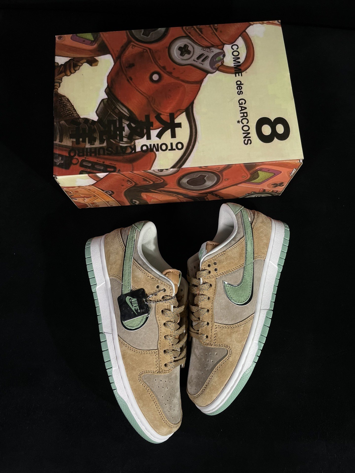 Sneakers Otomo Katsuhiro x Nike Dunk Low Pro Steamboy ST1391-202 фото 2