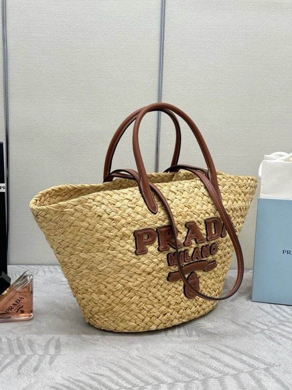 Сумка из рафии 1BG470 25 см фото 2