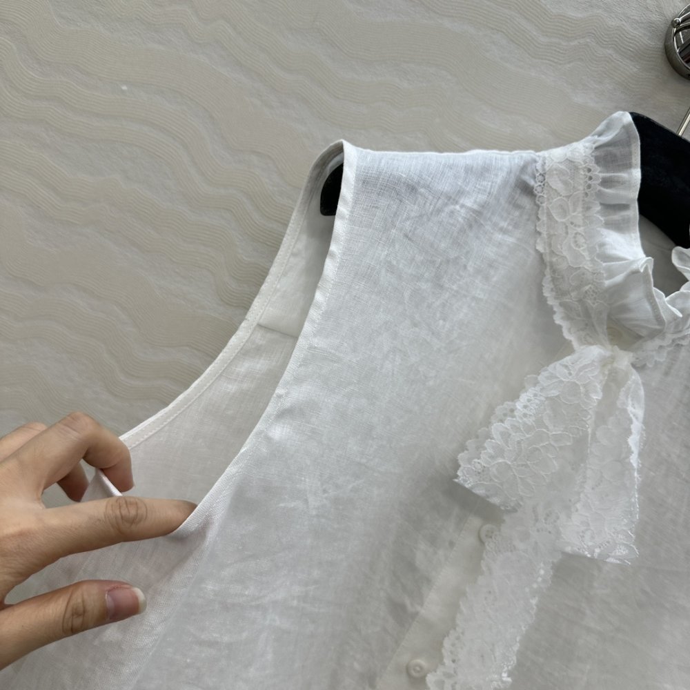 Рубашка без рукавов женская фото 4