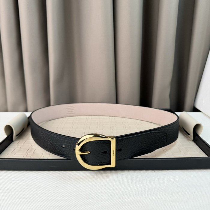 Belt leather 3.8 cm