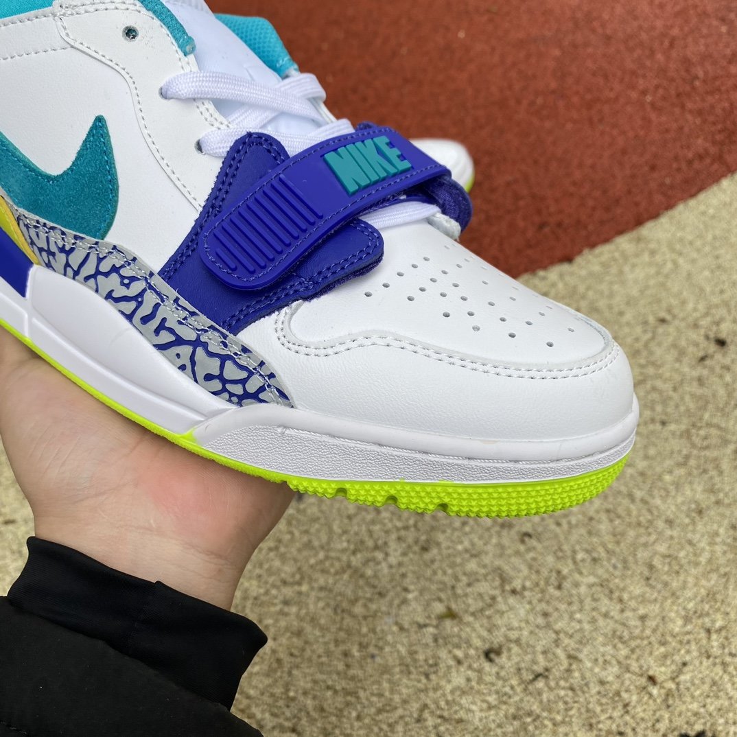 Кросівки Air Jordan Legacy 312 Low Ultramarine Neon Yellow CD7069-103 фото 8