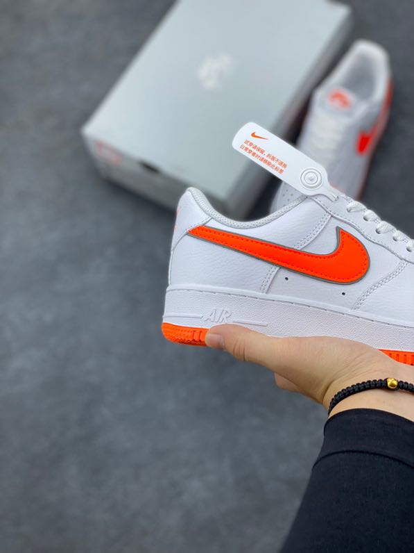 Кроссовки  Air Force 1 07 Low White Orange DX9269-101 фото 6