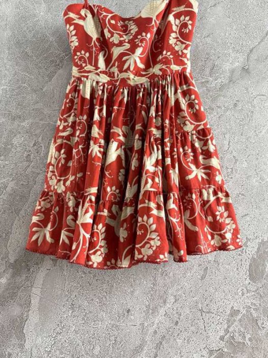 Red dress from suspenders фото 3