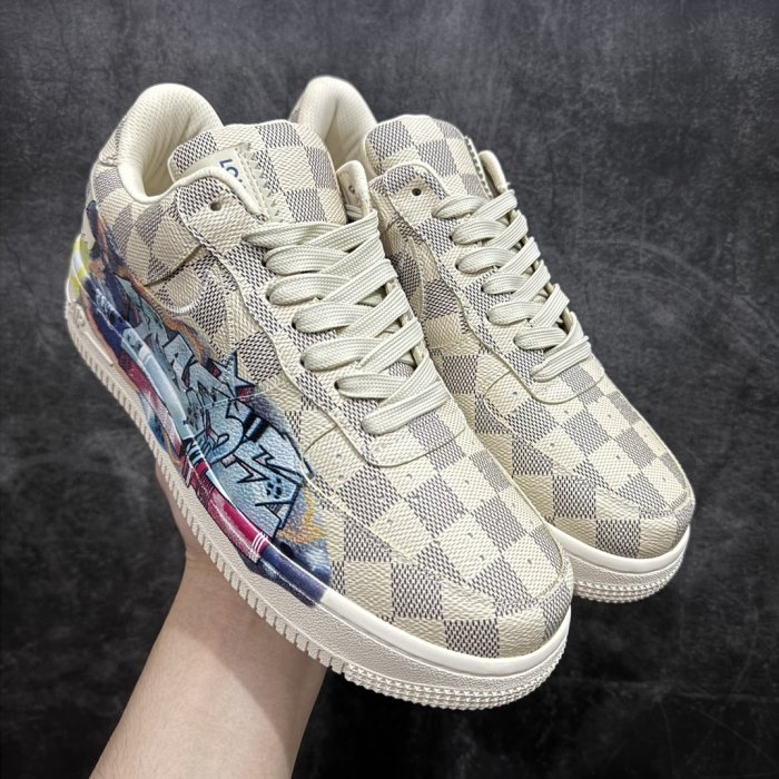 Sneakers LV x Air Force 1 фото 15