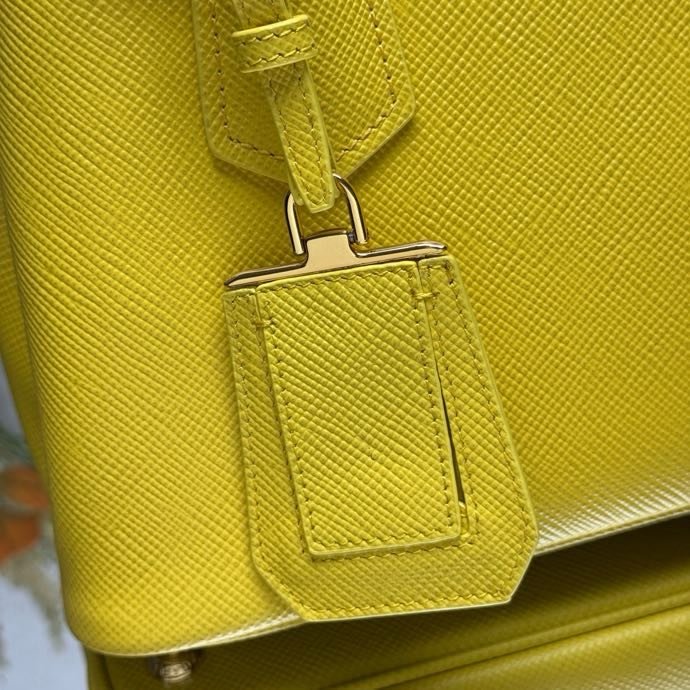 Сумка кожаная Double Bag mini 1BG443 25 см фото 3