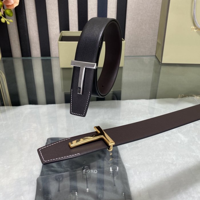 Belt leather 3.8 cm