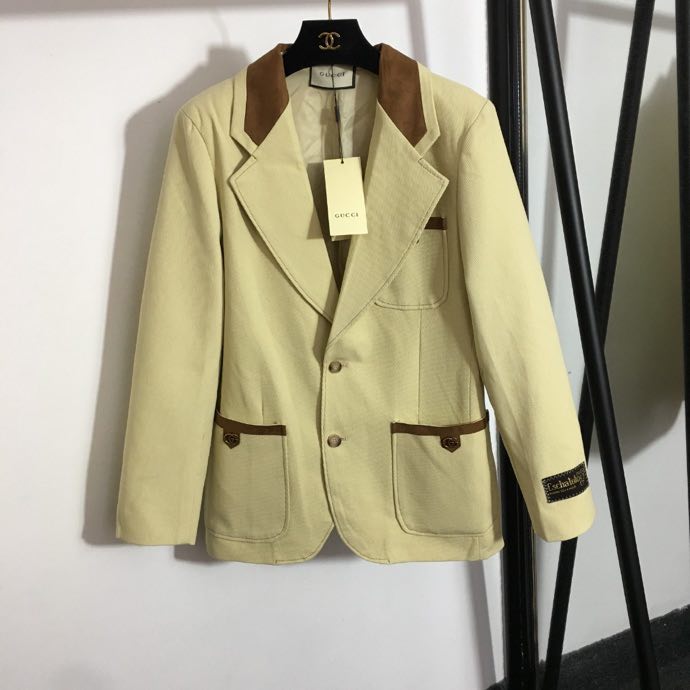 Single-breasted a jacket from lapels
