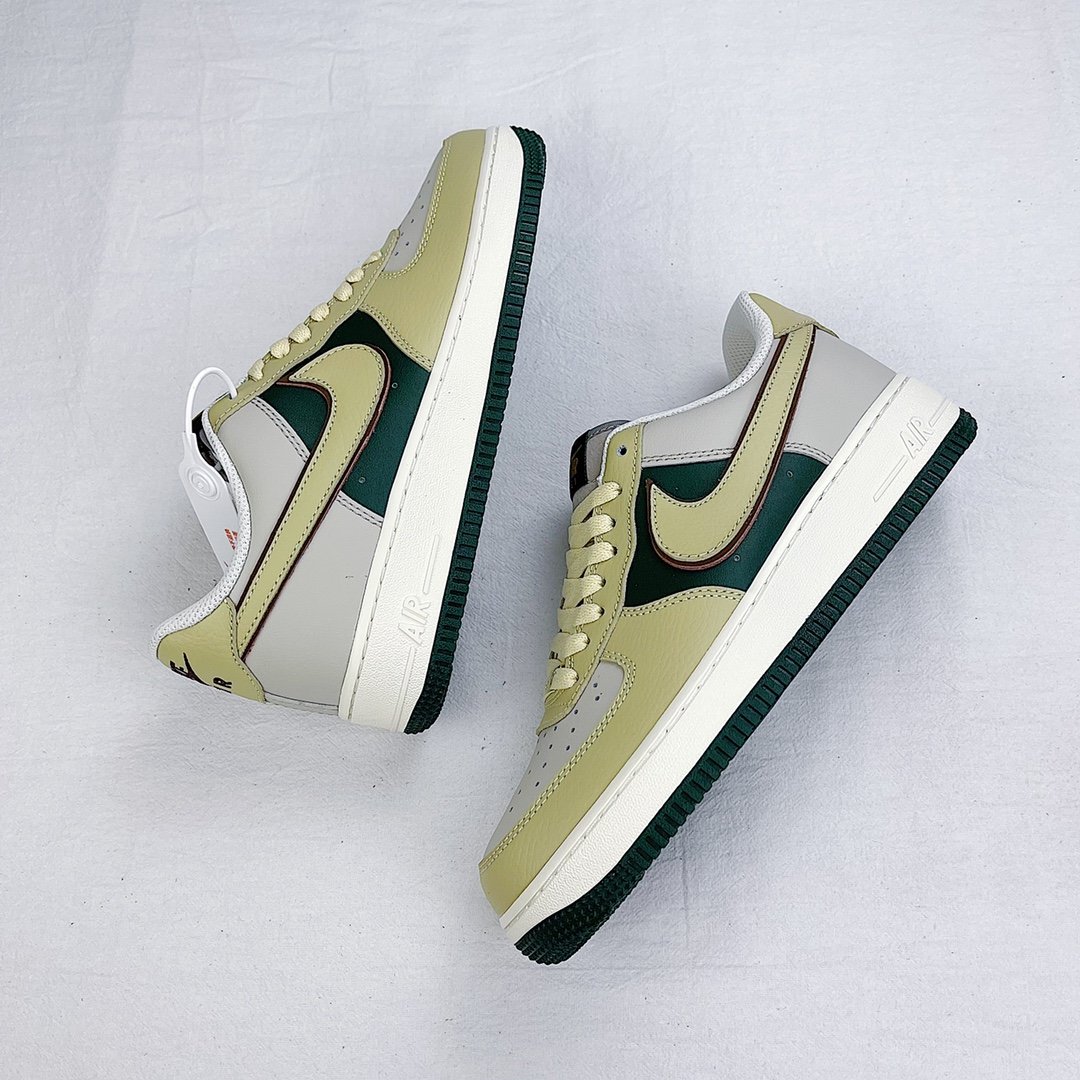 Кроссовки Air Force 1 Low Kumquat green LJ8822-333 фото 3