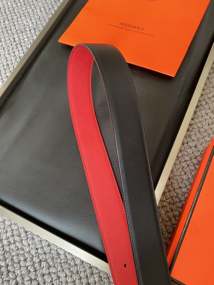 Belt leather 38 mm фото 5