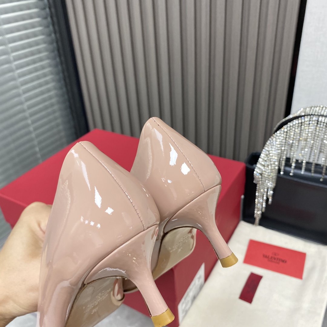 Shoes from sharp the toe pink фото 5
