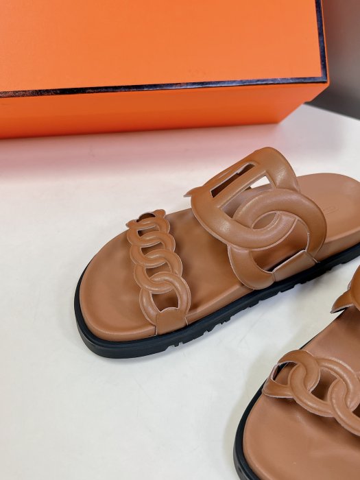 Шлепанцы Hermes Extra фото 7