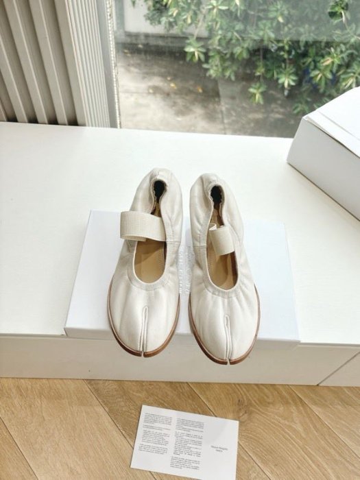 Туфли кожаные с раздвоенным носком фото 7