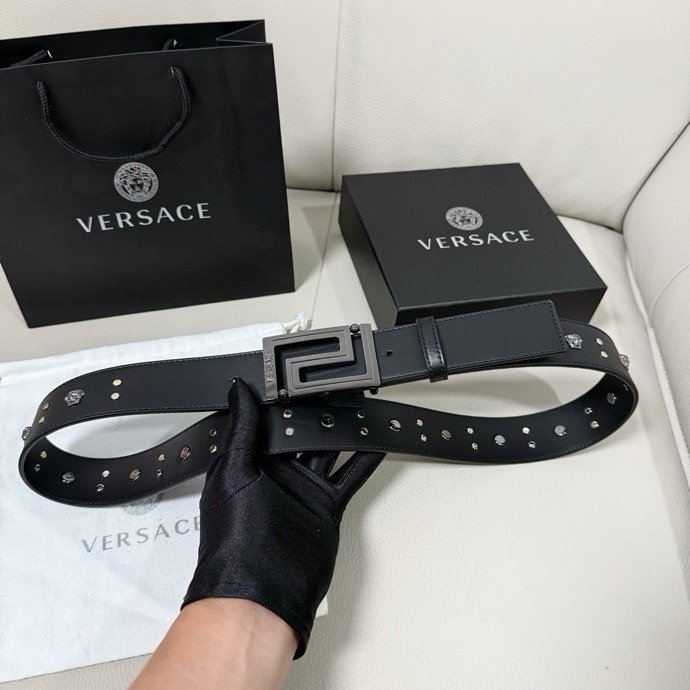 Belt leather 40 mm фото 4