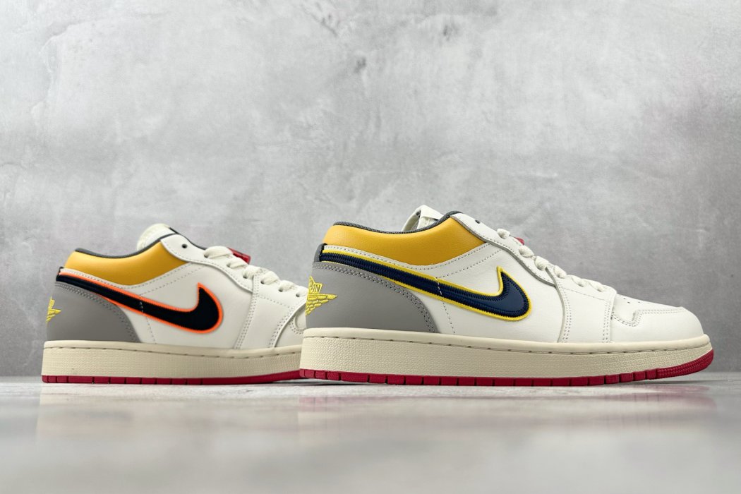 Кроссовки Air Jordan 1 LOW PREMIUM фото 6