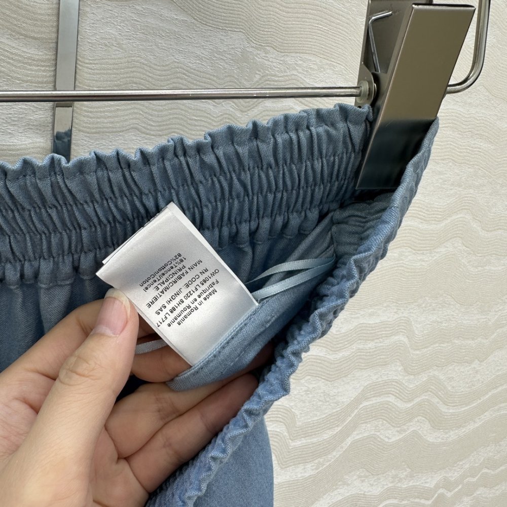 Long denim skirt фото 6