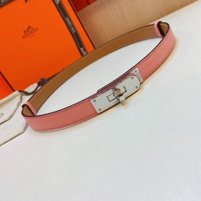 Belt HERMES Kelly leather female 1.8 cm