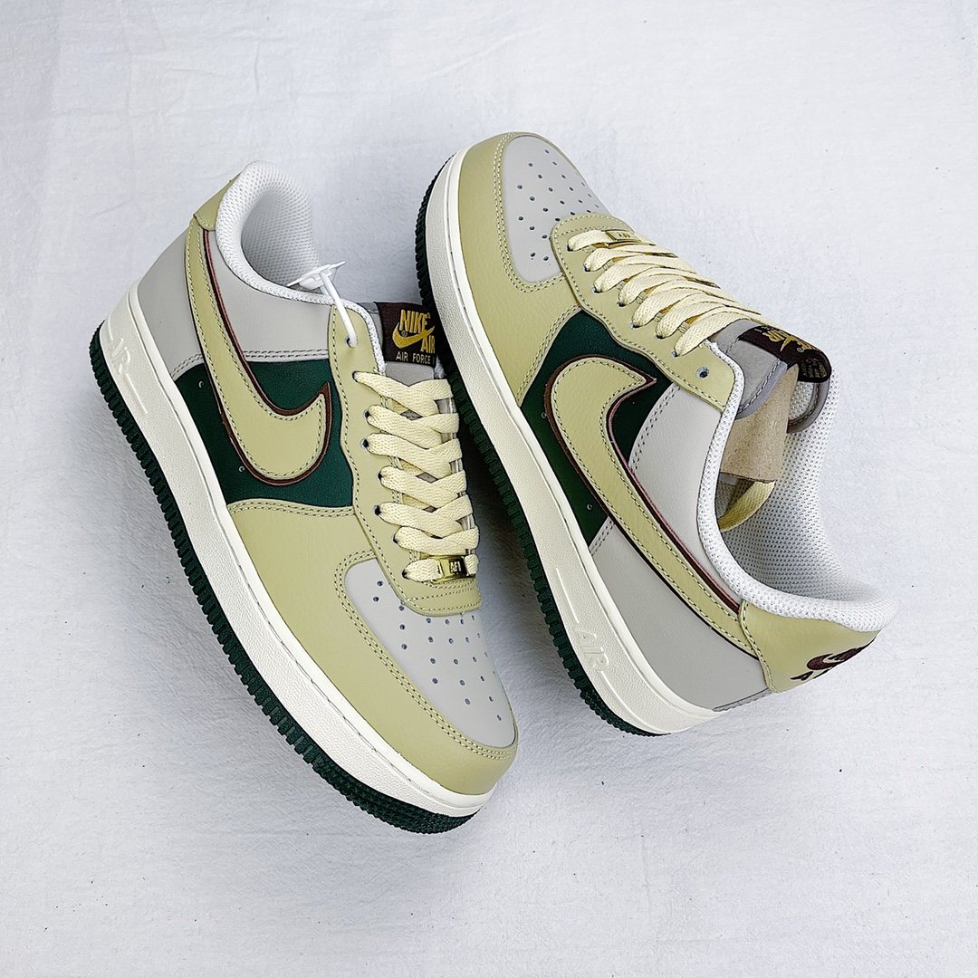 Sneakers Air Force 1 Low Kumquat green LJ8822-333 фото 2