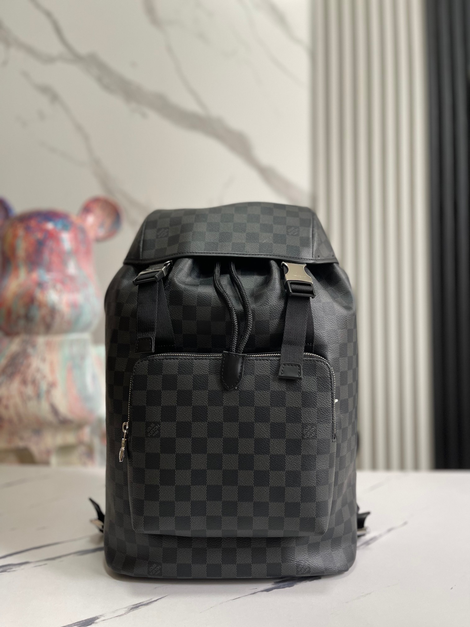 Backpack LOUIS VUITTON Zack Backpack Rucksack Bag N40005 45 cm