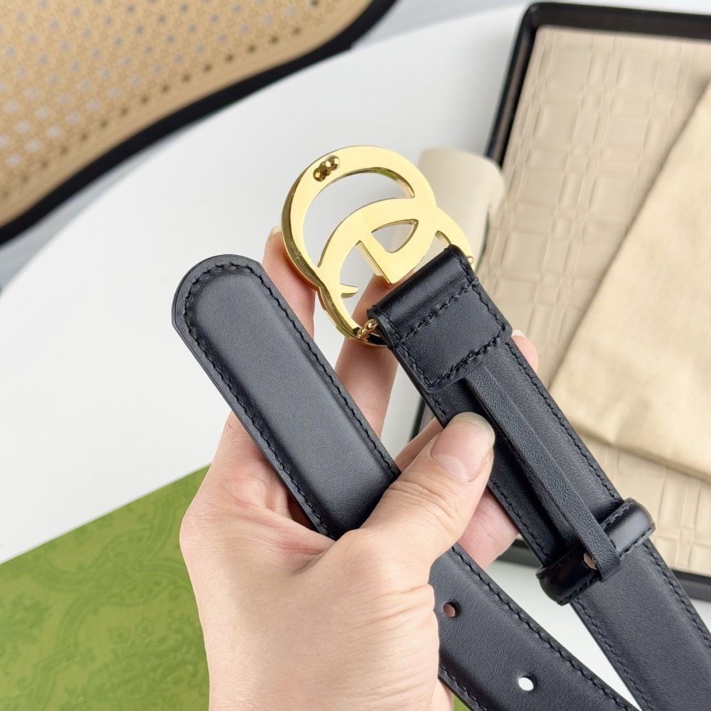 Belt leather 30 mm фото 5