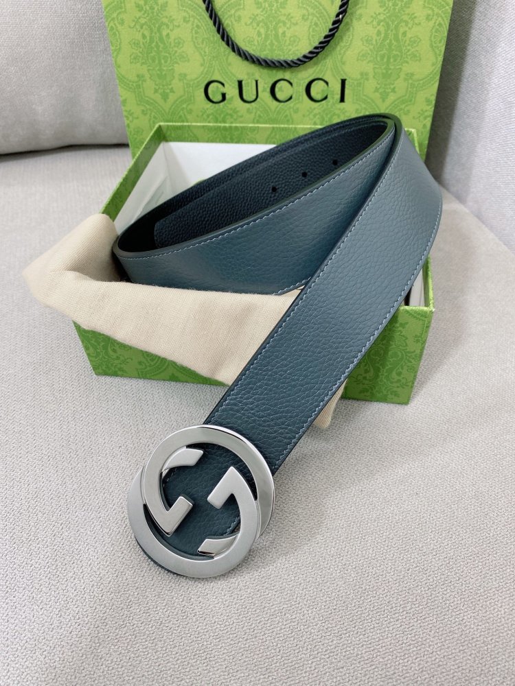 Ремень кожаный 40 мм фото 3