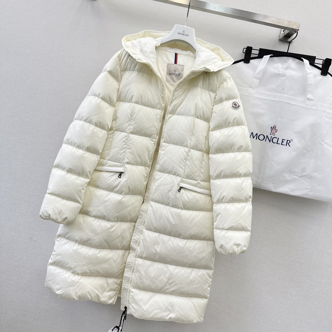 A long female Down jacket фото 7