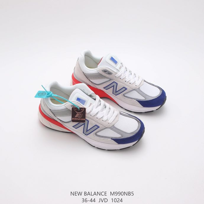 Sneakers 990v5 Grey Royal Red - M990NB5 фото 7