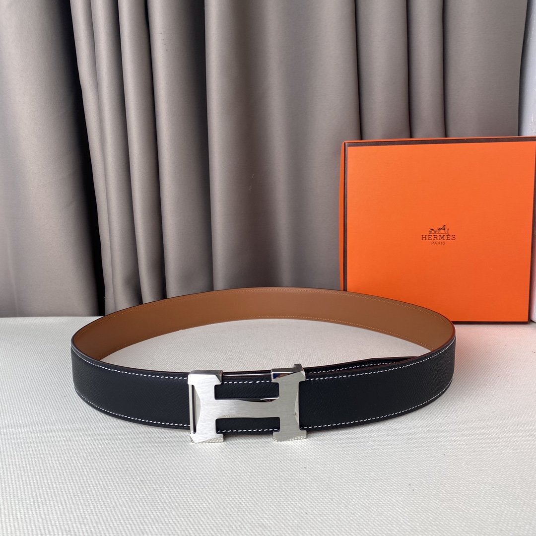 Male belt leather 3.8 cm