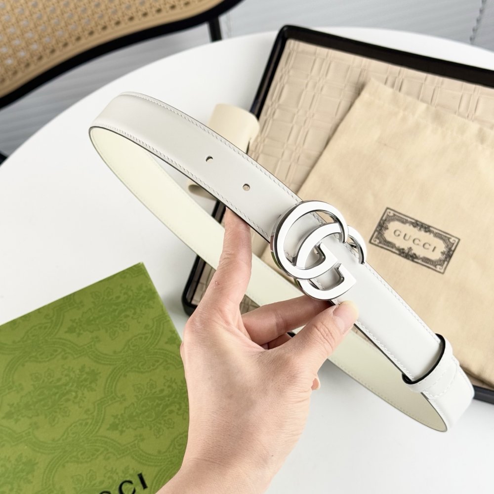 Belt leather 30 mm фото 5