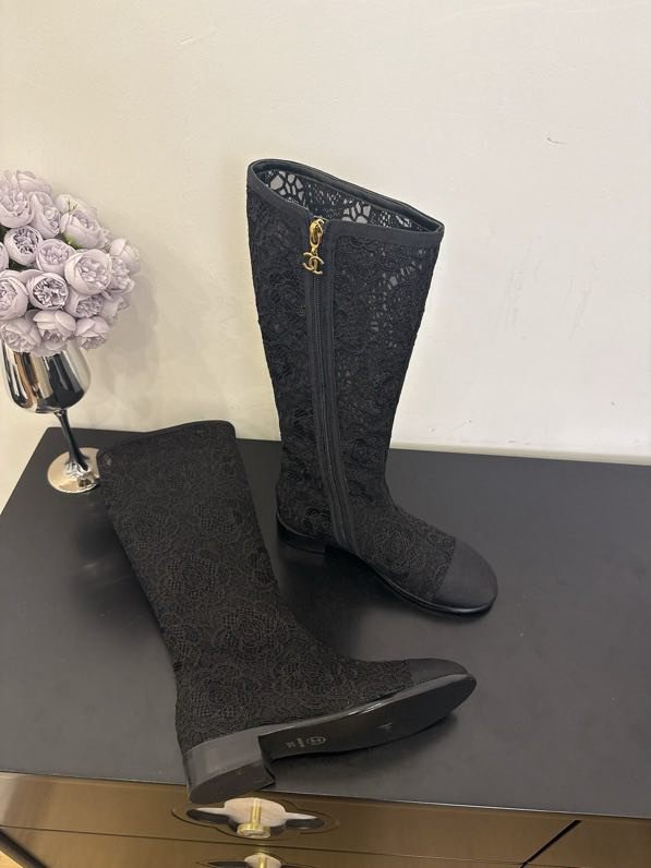 Чоботи жіночі мереживні фото 6