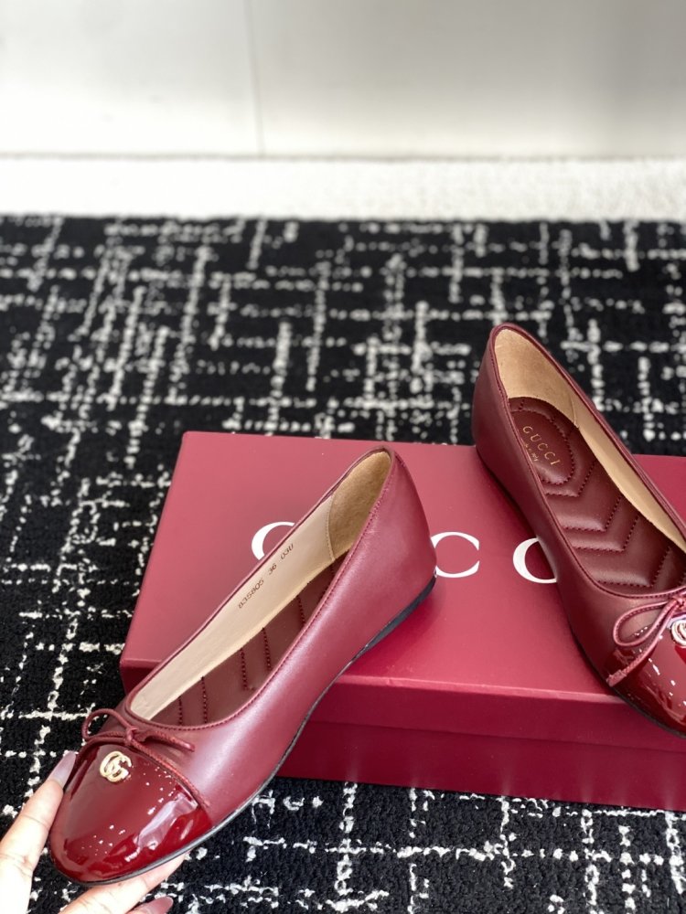 Ballet shoes leather фото 7