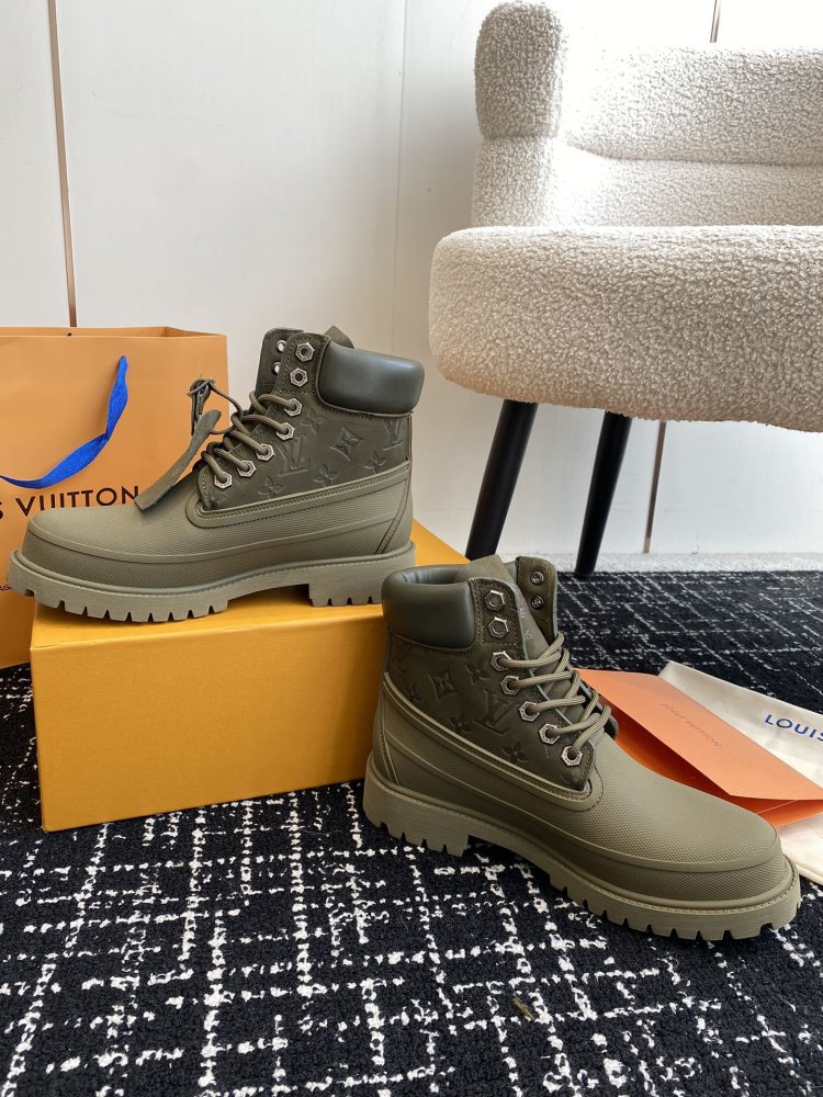 Ботинки женские Louis Vuitton x Timberland фото 4