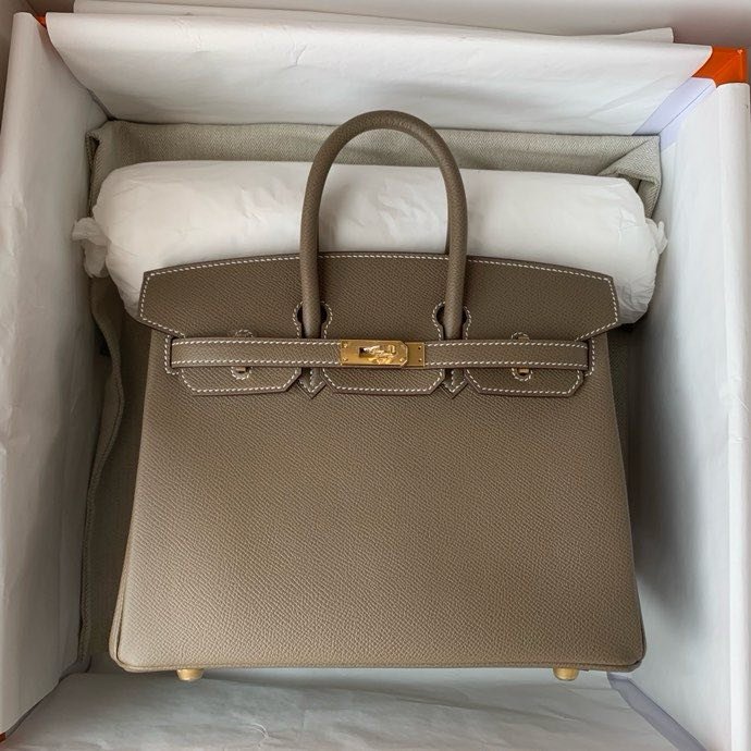 A bag Birkin 25 cm of skin Epsom фото 6