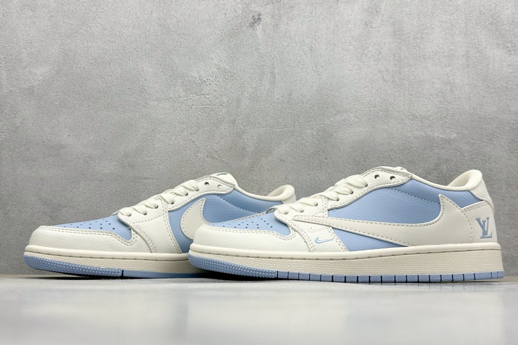 Кроссовки Fragment x TS x Air Jordan 1 Low x LV фото 5