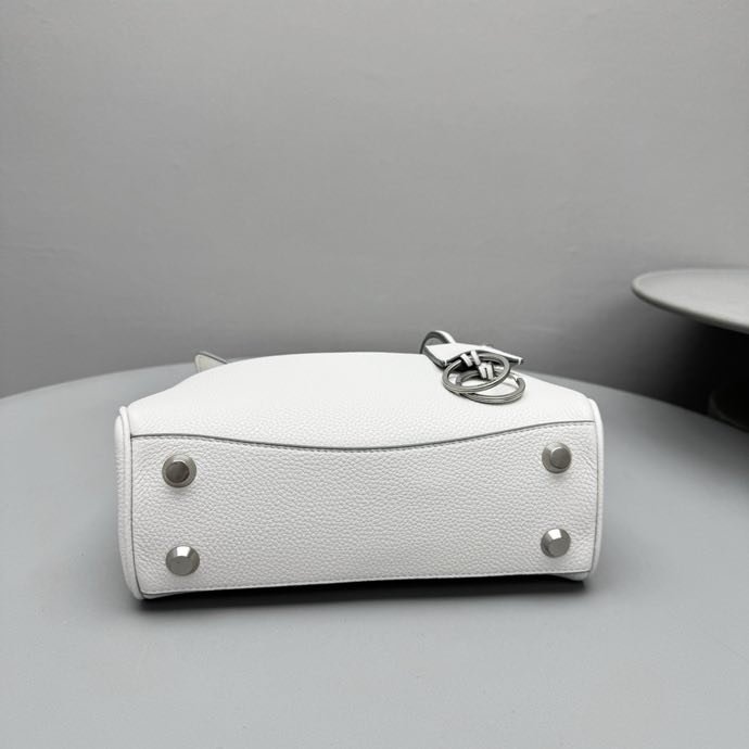 Сумка Rodeo Mini Lychee White 23 см фото 6