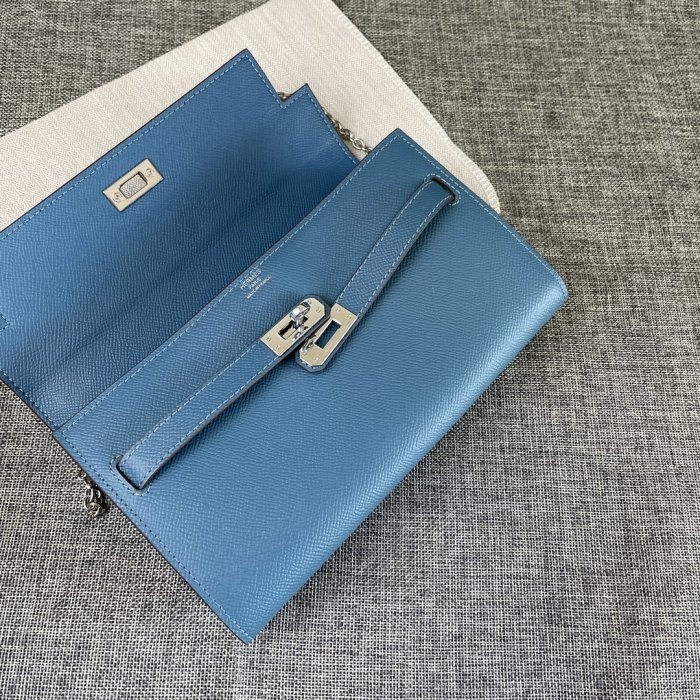 Сумка через плече Kelly шкіряна жіноча 22 см фото 5