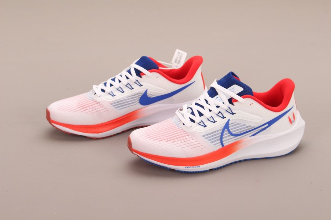 Кроссовки Air Zoom Pegasus 39 White University Red Royal Blue DQ7885-100