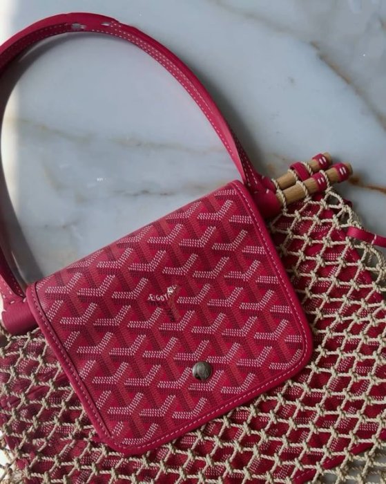 Сумка Goyard Aligre Limited Edition из рафии фото 3