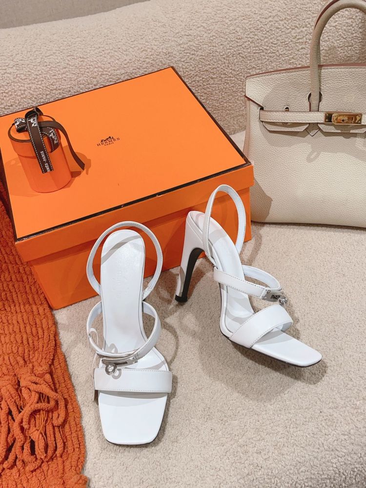 Босоножки Hermes Glamour на каблуке 9.5 см фото 3