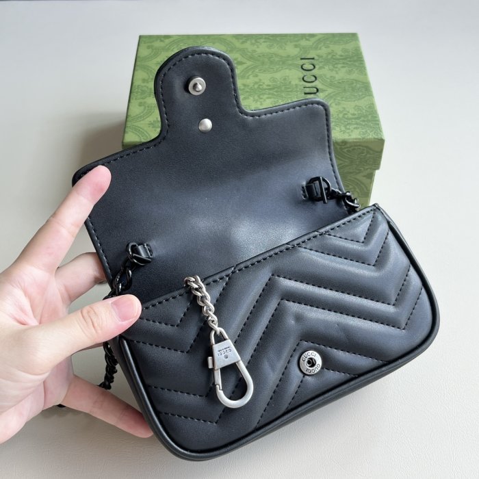 Сумка женская GG Marmont Mini 16 см фото 6