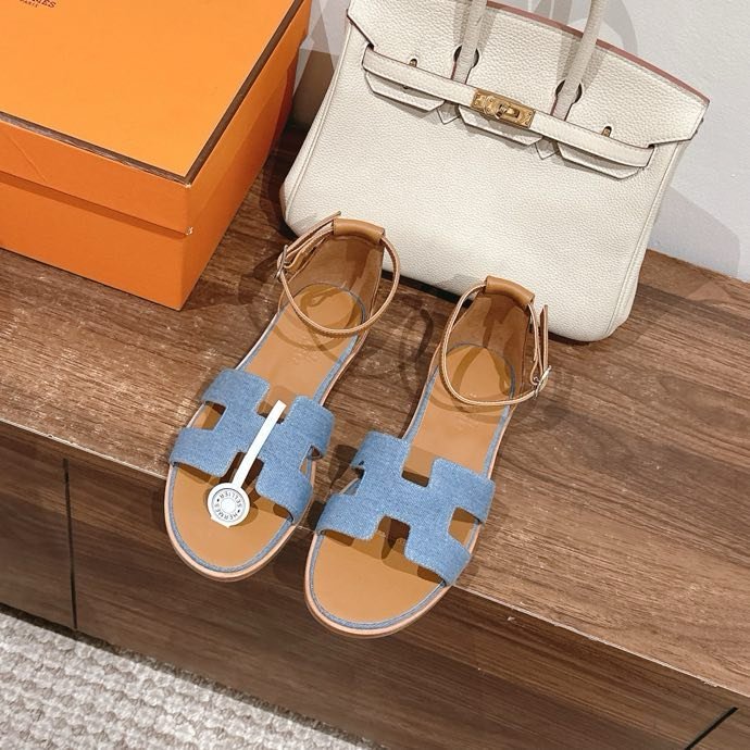 Босоножки Hermes Santorini