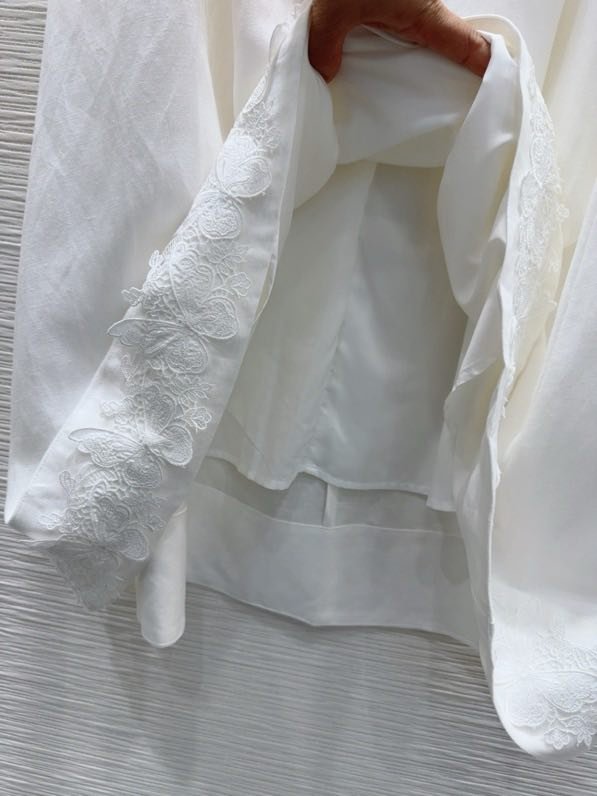 Спідниця лляна біла фото 9