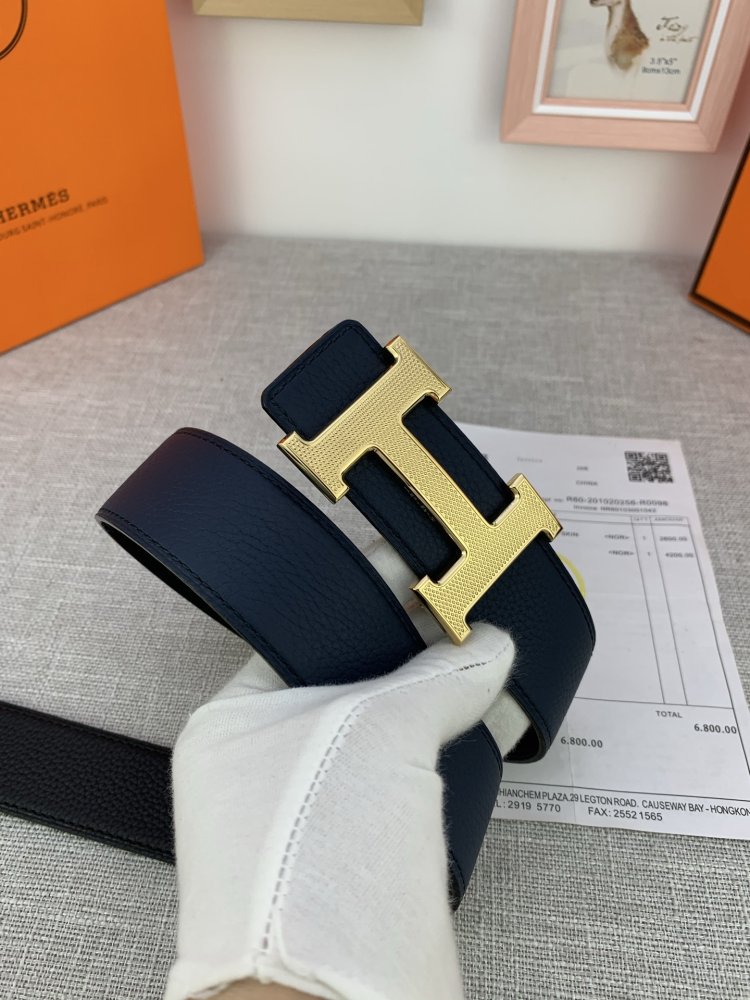 Ремень кожаный 38 мм фото 7