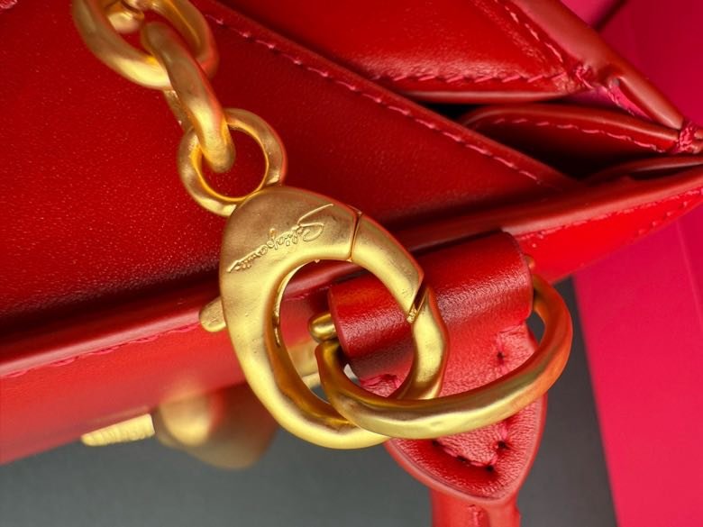 A bag leather women's 15 cm фото 3