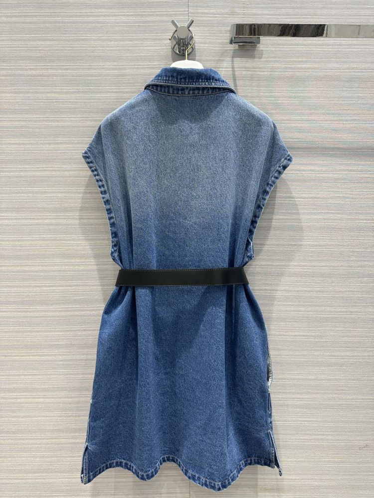 Denim dress фото 9