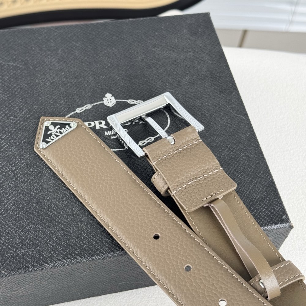 Belt leather 35 mm фото 6