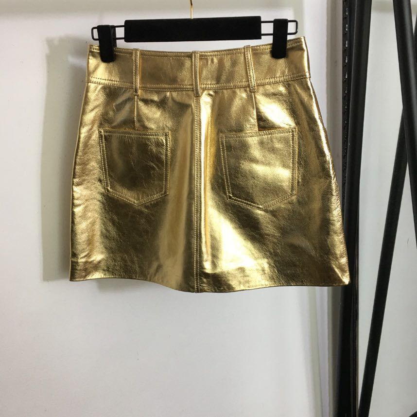 Skirt leather фото 2