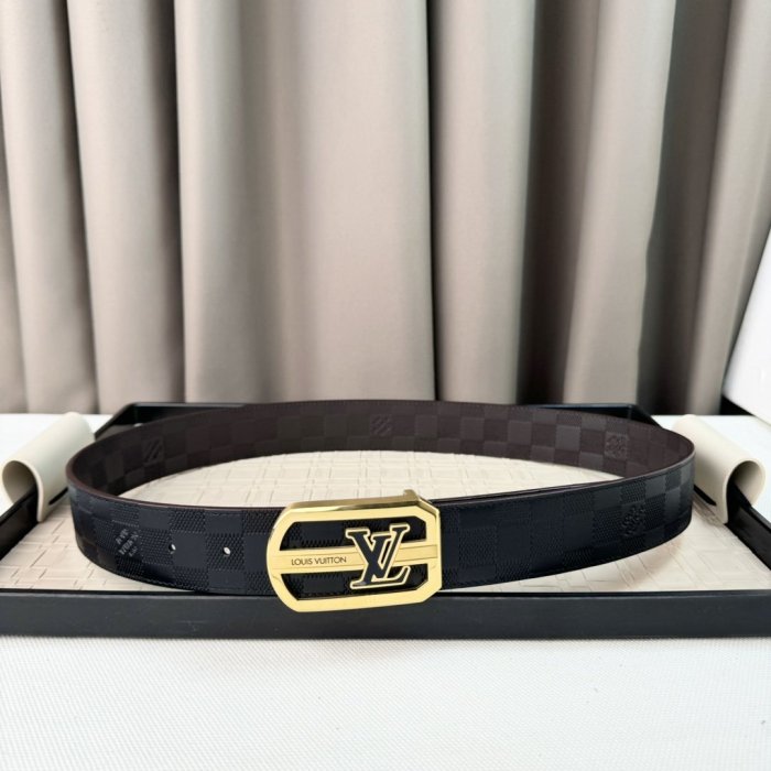 Belt leather 3.5 cm